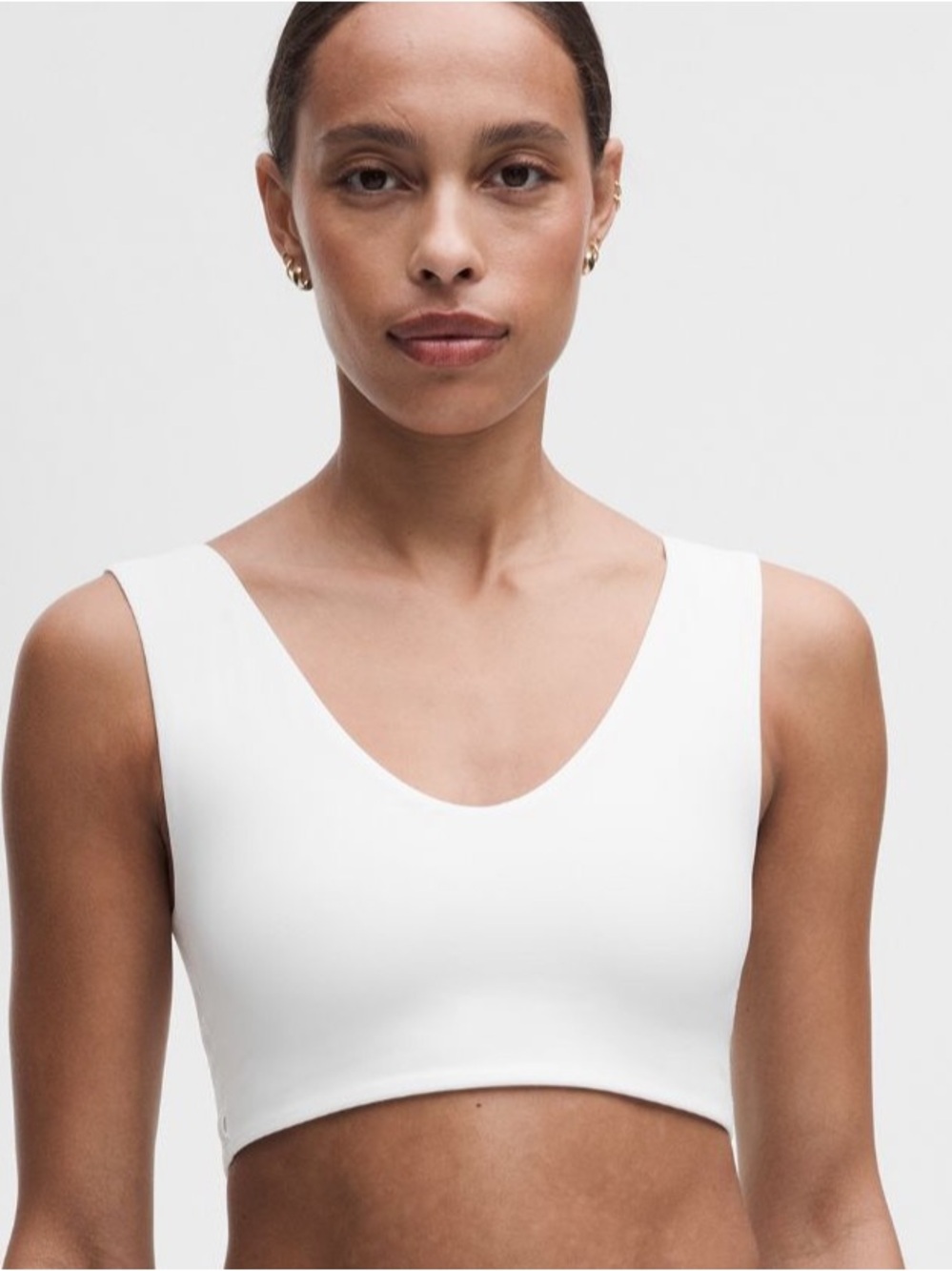 Bend this Front to Back Bra Boat and Scoop Neck. S/M